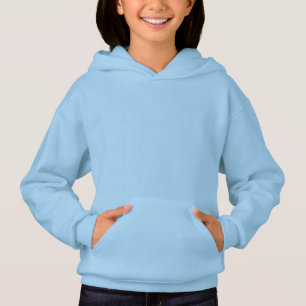 Camisas sudaderas capuchadas de los Chicas Blue Li