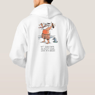 Camisas sudaderas capuchadas de Santa Claus