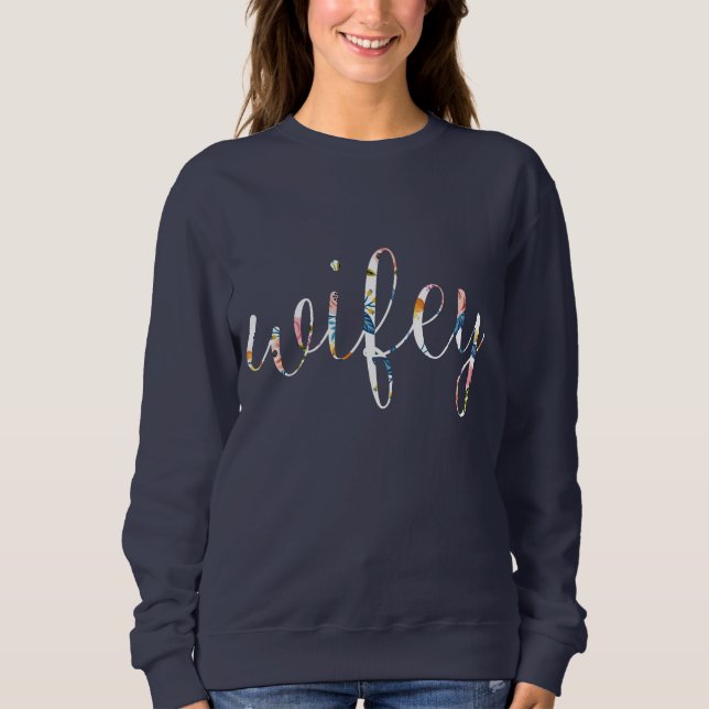 Camisas sudaderas clásicas floridas (Anverso)
