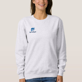 Camisas sudaderas con logotipo femenino