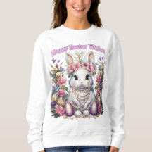 Camisas sudaderas con saludos de Pascua