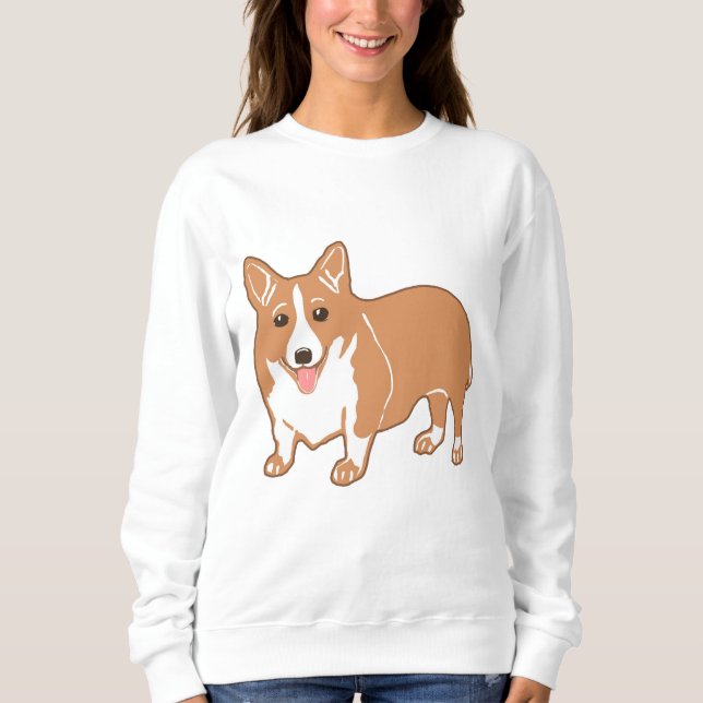 Camisas sudaderas Corgi (Anverso)