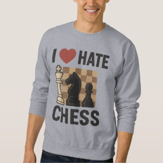 Camisas sudaderas de Amo-Odio Chess