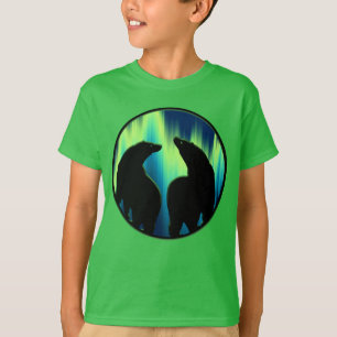 Camisas sudaderas de arte de oso tribal llevan cam