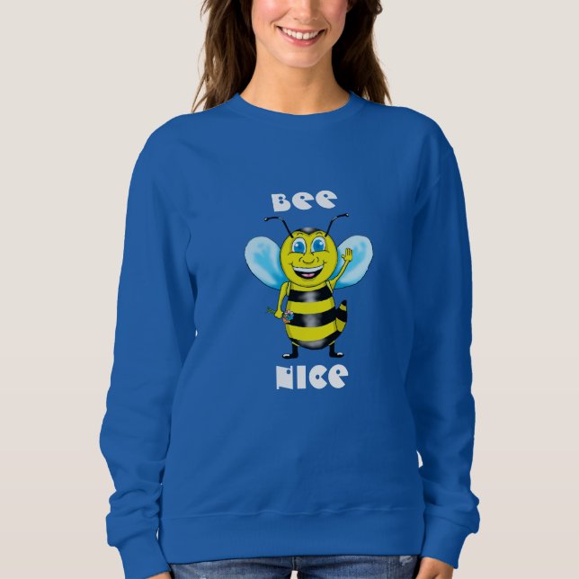 Camisas sudaderas de Bee Nice (Anverso)