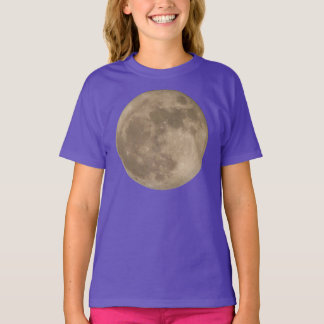 Camisas sudaderas de Chica de la Luna de los niños