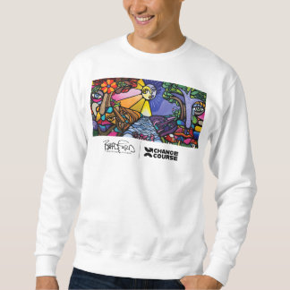 Camisas sudaderas de cuello de la tripulación mura