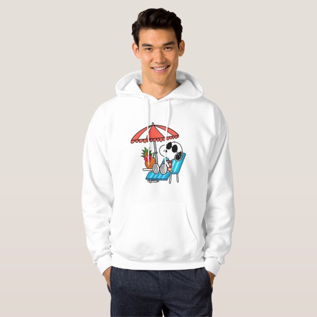 Camisas sudaderas de Holiday Beach Vacation Snoopy (Anverso completo)