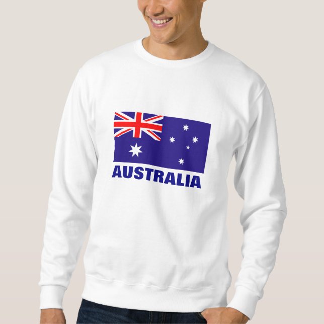 Camisas sudaderas de la bandera de Australia | cam (Anverso)