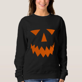 Camisas sudaderas de la cara de la calabaza del na