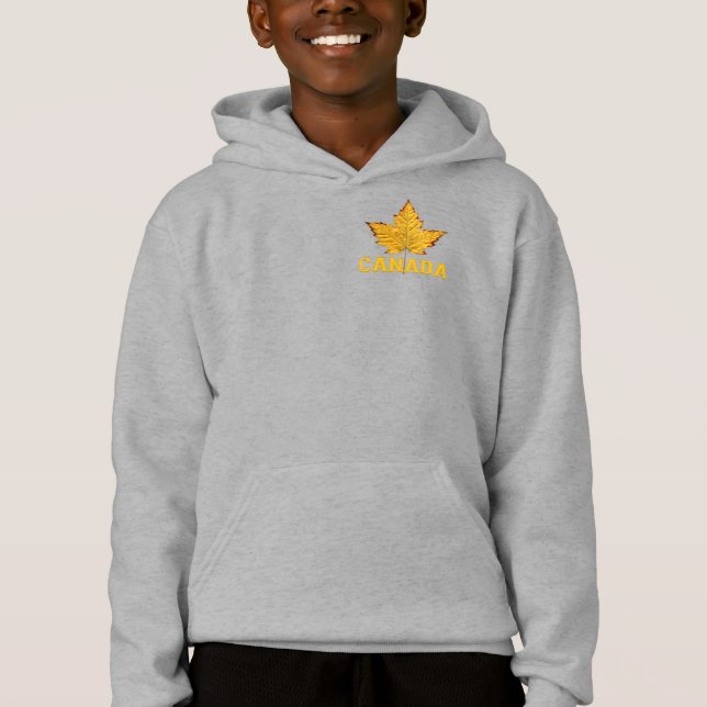 Camisas sudaderas de la Chaqueta Hoodie de Canadá  (Anverso)