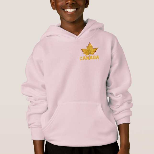 Camisas sudaderas de la Chaqueta Hoodie de Canadá  (Anverso)