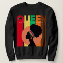 Camisas sudaderas de la Reina Africana