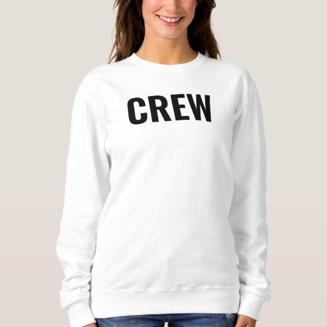 Camisas sudaderas de la tripulación de mujer Añadi (Anverso)