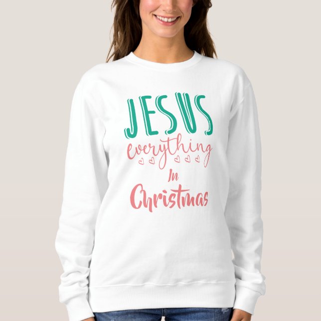 Camisas sudaderas de las mujeres navidades (Anverso)