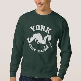 Camisas sudaderas de los dragones verdes de York -
