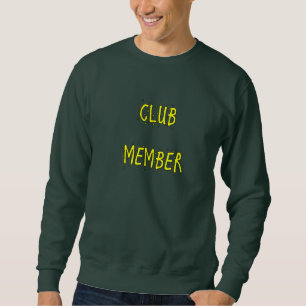 Camisas sudaderas de los hombres del CLUB