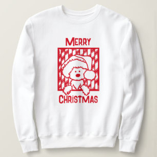 Camisas sudaderas de los Navidades de perros Westi