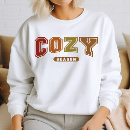 Camisas sudaderas de moda de temporada acogedora