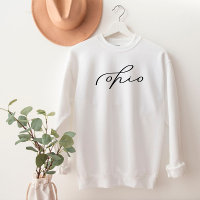 Camisas sudaderas de Ohio Script State
