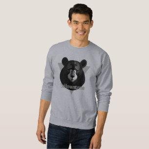 Camisas sudaderas de oso amarillo de los hombres