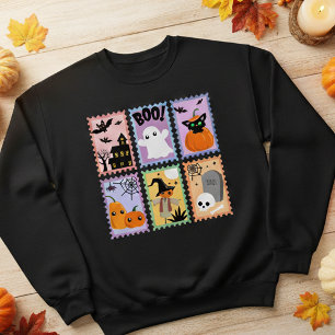 Camisas sudaderas del Collage de estampados de Hal