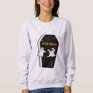 Camisas sudaderas "dentro muerto" para el ataúd de