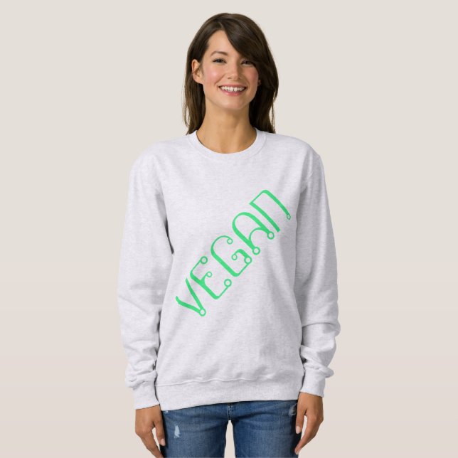 Camisas sudaderas Diagonal "VEGAN" (Anverso completo)
