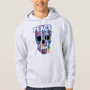 Camisas sudaderas encapuchadas de la paz de HANDSK