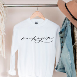 Camisas sudaderas estatales de Michigan