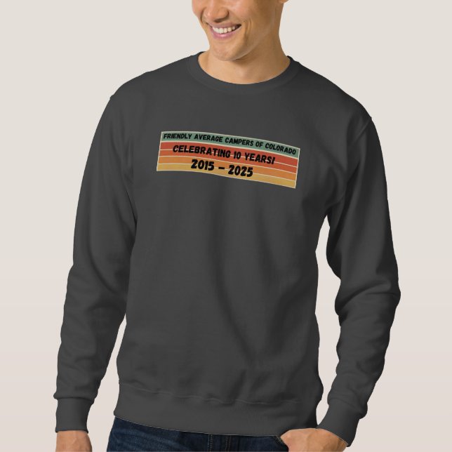 Camisas sudaderas grises FAC de 10 años (Anverso)