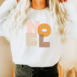 Camisas sudaderas para las mujeres de Pastel Noel