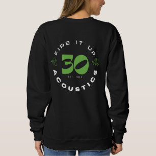 Camisas sudaderas para mujeres - Fuego alienígena 
