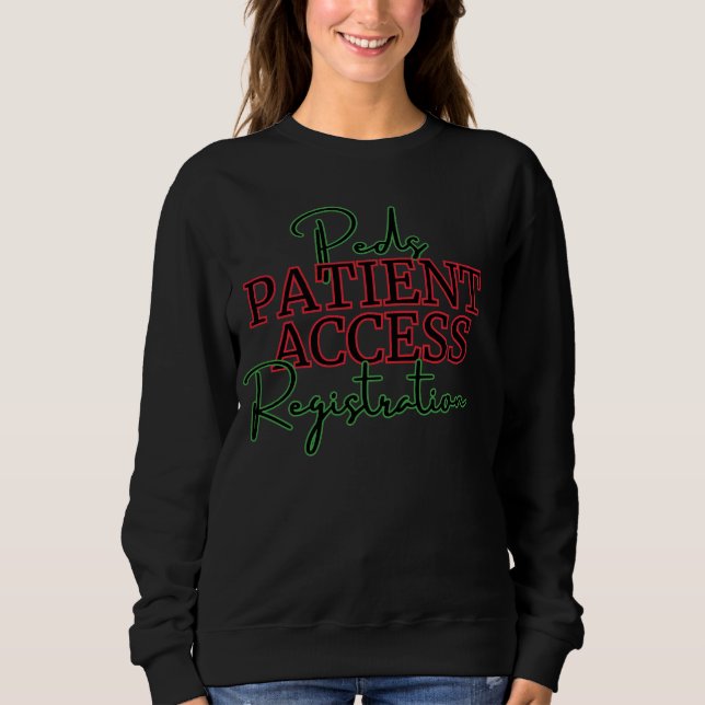 Camisas sudaderas Peds Patient Access (Anverso)