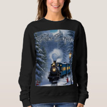 Camisas sudaderas Polar Express para mujeres - Grá