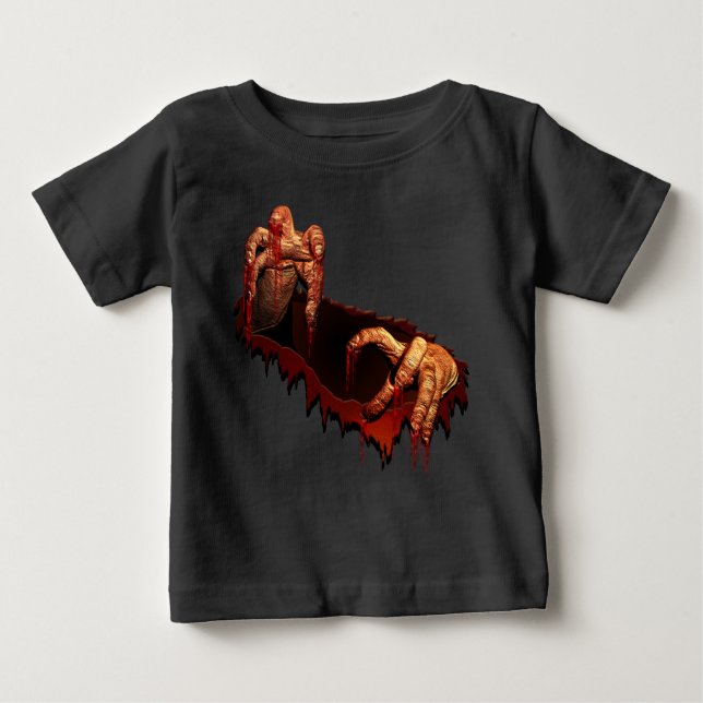 Camisas sudaderas zombie con capucha de capucha de (Anverso)