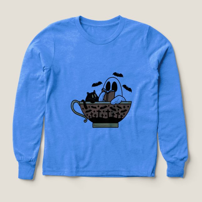 Camisas Tee, Camisetas, Camisetas Ghost De Mamá, (Diseño frontal)