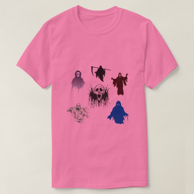 Camisas Tee, Camisetas, Camisetas Ghost De Mamá, (Diseño del anverso)