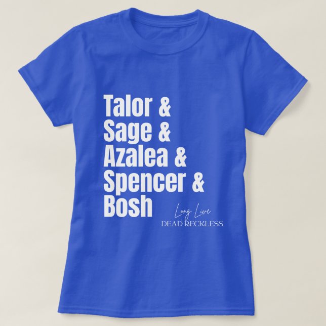 Camiseta (Diseño del anverso)