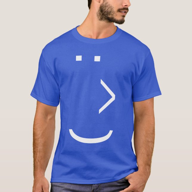 CAMISETA : ^) (Anverso)