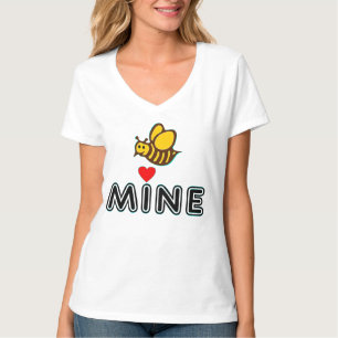 Camiseta °・Ƹ̵̡Ӝ̵̨̄Ʒ ♥ Mina Fabuloso V-Neck T ♥ Ƹ̵̡Ӝ̵̨̄・・°