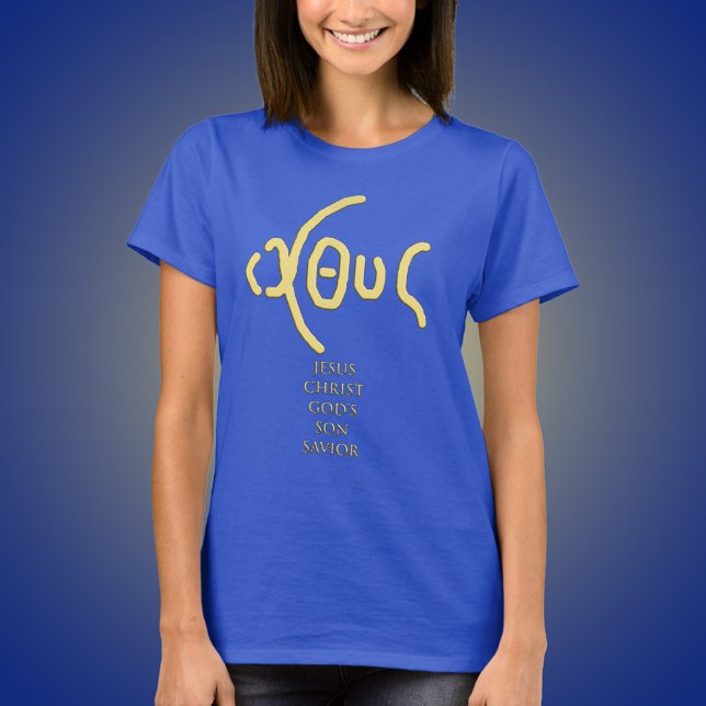 CAMISETA Ι Χ Θ Υ Σ (ICHTHYS) (Subido por el creador)