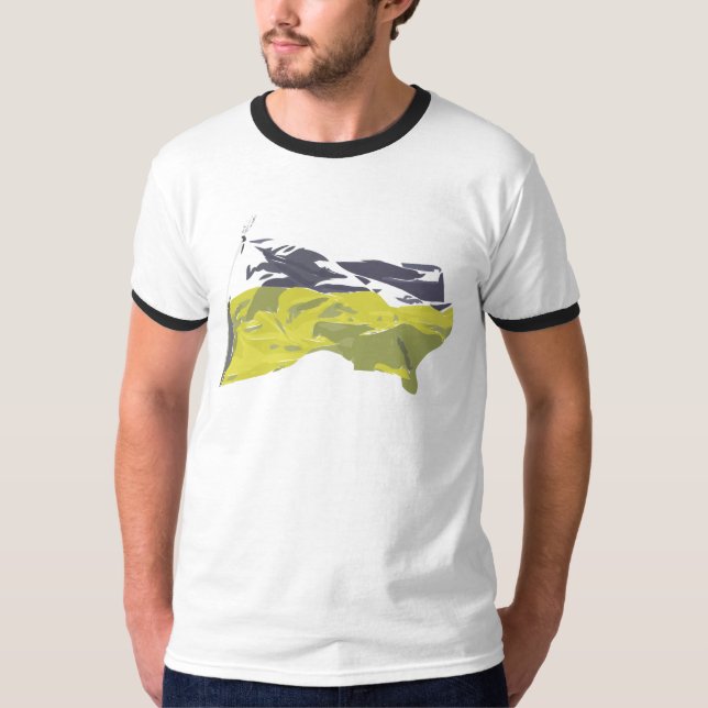 Camiseta ¡ЛюбитиУкраїну!  Día de la Independencia feliz (Anverso)