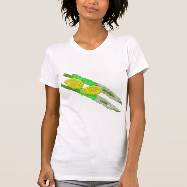 Camiseta ס ו כ ו ת Sukkot diversión lulav y etrog (Anverso)