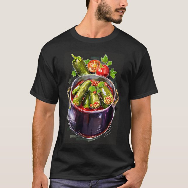 Camiseta  ح・・ك・س・chæن・・ن Mahucذ Zucini (Anverso)