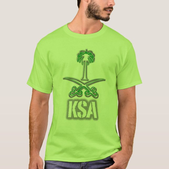 Camiseta سيفينونخلة del icono de la Arabia Saudita (Anverso)