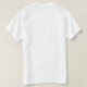 Camiseta ሻ ር ክ - Tiburón en amárico, blanco (Reverso del diseño)