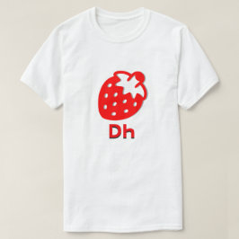 Camiseta Ꮒ Ꭰ - Fresa en Cherokee