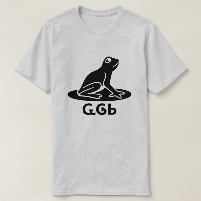 Camiseta Ꮟ Ꮆ Ꮹ - rana en Cherokee (Diseño del anverso)