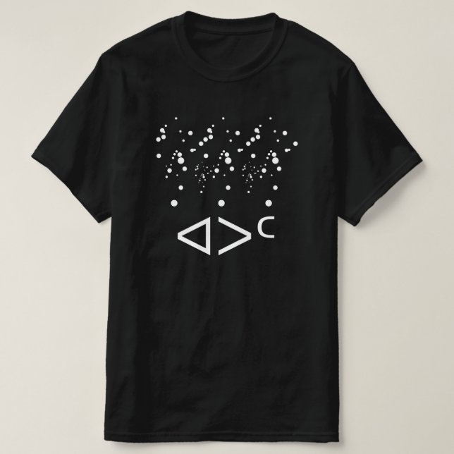 Camiseta ᑦ ᐳ ᐊ - nieve en Inuktitut (Diseño del anverso)